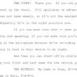 Dr. Katz trial testimony